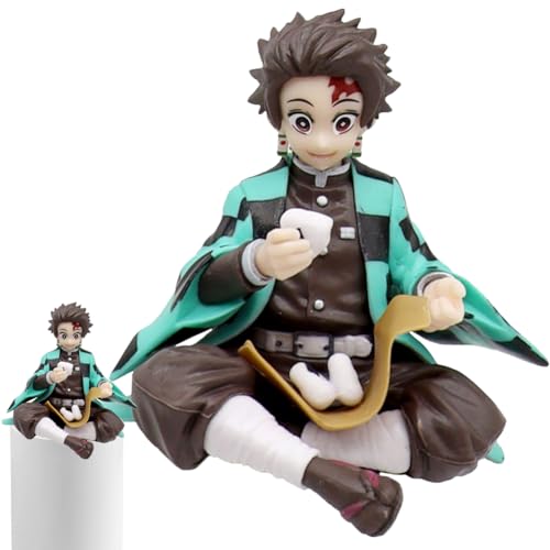 FCXVXCL Ghost Animationen Charakter Modell Statue, Kuchen Dekoration Figur, Sammlerstück Collectibles Spielzeug Geschenk für Erwachsene und Kinder(Kamado Tanjirou) von FCXVXCL