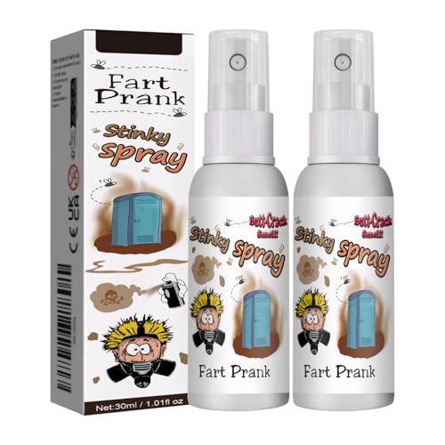 2 Stück Fart Spray, Furzspray Extrem, Pupsspray, Stinkspray, Furz Streich Spray, Prank Sachen Stinkspray, Prank Sachen Stinkspray Urkomisches Werkzeug, Lustige Scherzartikel Für Erwachsene Oder Kinder 2 Stück Fart Spray, Furzspray Extrem, Pupsspray, Stinkspray, Furz Streich Spray, Prank Sachen Stinkspray, Prank Sachen Stinkspray Urkomisches Werkzeug, Lustige Scherzartikel Für Erwachsene Oder Kinder von FDJZXW