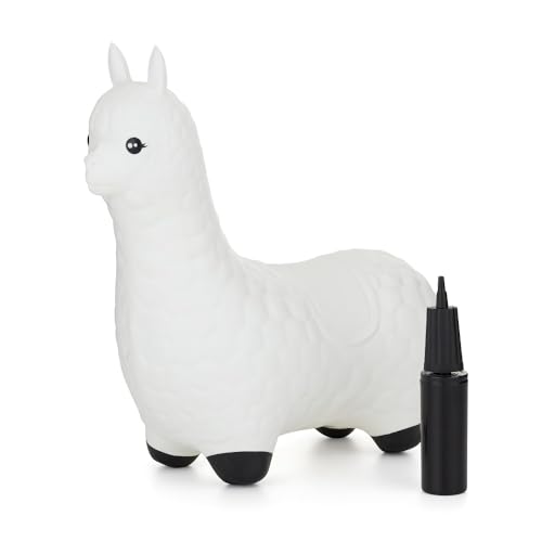 FEEDO Hüpfspielzeug Hüpf-Tier Springtier (Llama White) von FEEDO