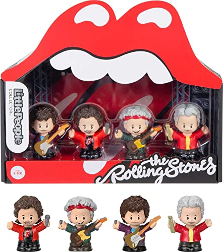 Fisher-Price Little People Collector, The Rolling Stones 4-Pack, Juguete de Colección para niños de 1 año en adelante von LITTLEPEOPLE COLLECTOR