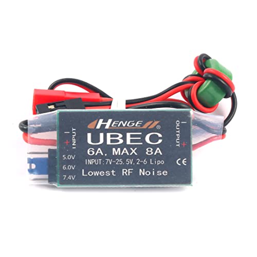 FEICHAO 6A UBEC Output 5V / 6V 6A / 8A 2-6S Lipo Switch Mode UBEC Low Voltage Version for 450 500 RC Helicopter von FEICHAO