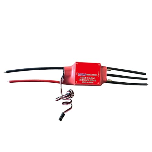 FEICHAO ESC 80A 120A 200A 3-7S Wassergekühlter bidirektionaler bürstenloser ESC für Bootsmodell Thruster (200A) von FEICHAO