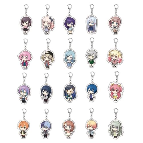 FEIDIAO Sekai Schlüsselanhänger Niedlich Rui Acryl Schlüssel Anhänger Projekt Spiel Colorful Stage Chibi Figur Schlüsselring Tasche Dekor Zubehör 20pcs FEIDIAO Sekai Schlüsselanhänger Niedlich Rui Acryl Schlüssel Anhänger Projekt Spiel Colorful Stage Chibi Figur Schlüsselring Tasche Dekor Zubehör 20pcs von FEIDIAO