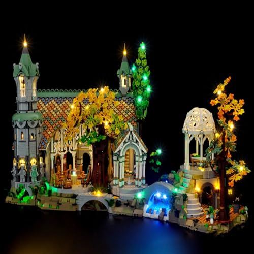 LED-Licht-Set, für Lego 10316 Castles Modell, kompatibel mit Lego 10316 Modell (nur Leuchte, Modell nicht im Lieferumfang enthalten) (Classic) von FEIFANBOYANG