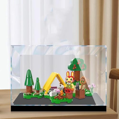 Transparente Acryl-Vitrine, für Lego 77047 Animal Seniors Club Modell, transparente Box, Aufbewahrungsbox, Displaybox, kompatibel mit 77047 Modell. (nur Displaybox) (S-Klasse regulär) von FEIFANBOYANG