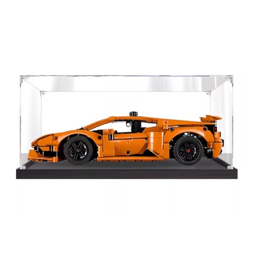 Transparente Vitrine aus Acryl für Modell Lego 42196 Racing, transparente Box, Aufbewahrungsbox, Präsentationsbox, kompatibel mit Modell 42196 (nur Displaybox (2 mm) von FEIFANBOYANG