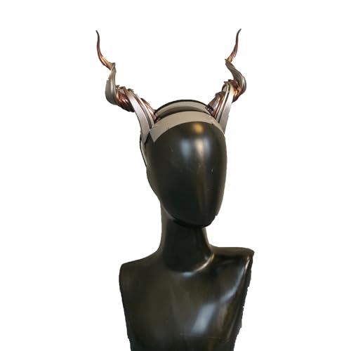 Anime Cosplay Props for Kreide Arknights Pair of Horns 20CM Halloween Party Role Play 3D Printing Accessory von FEITIME