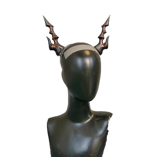 Anime Cosplay Props for Kreide Ch'en Pair of Horns 16CM Halloween Party Role Play 3D Printing Accessory von FEITIME