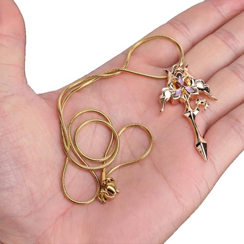 Anime Cosplay Props for Luocha Honkai Star Rail Necklaces Costumes Accessories Halloween Role Play von FEITIME