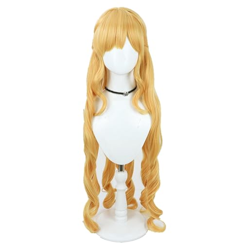 Anime Cosplay Wig for Claire Francois I'm In Love with The Villaines Blonde Curly Hair Halloween Party Role Play Prop Costume Accessory Unisex von FEITIME