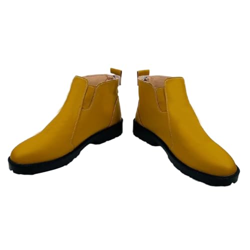 Cosplay Role Play Shoes for Fushiguro Megumi Halloween Anime Props Custom Made Leather Boots Any Size Unisex von FEITIME