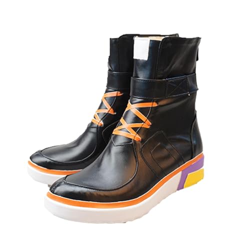 Cosplay Role Play Shoes for Shinobu Sengoku Halloween Anime Props Custom Made Leather Boots Any Size Unisex von FEITIME