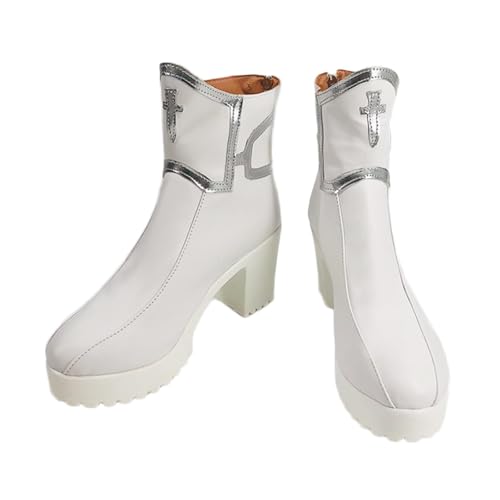 Cosplay Role Play Shoes for Yuuki Asuna Halloween Anime Game Props Custom Made Leather Boots Any Size Unisex von FEITIME