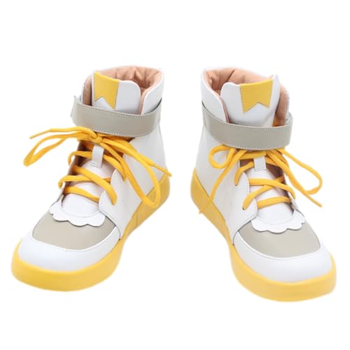 FEITIME Customisation Cosplay Shoes for KagamineLen VVocaloid Game Cos Prop Female Anime Roles Accessory Boot von FEITIME