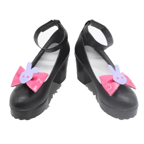 Customisation Cosplay Shoes for Nijisanji Marionette VTuber Game Cos Prop Female Anime Roles Accessory Boot von FEITIME