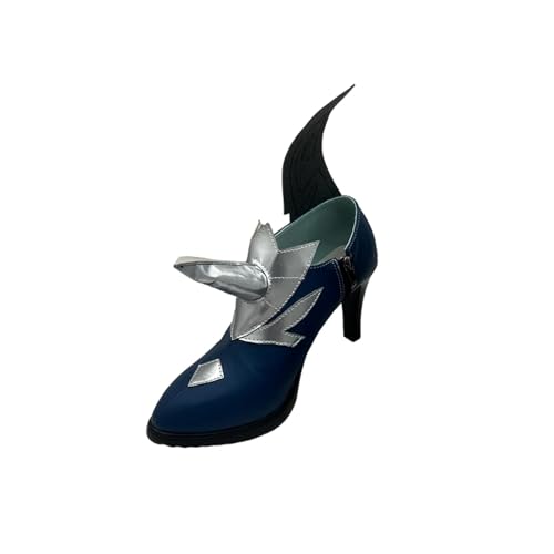 FEITIME Customisation Cosplay Shoes for Skirk GenshinImpact Game Cos Prop Female Anime Roles Accessory Boot von FEITIME