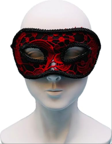 Face Mask Gothic Exaggerated Hat Headdress, Liveshow Singing Masks for Women Man, Fashion Show Nightclub Exotic Mystery Interview Face Mask,Halloween Party Cosplay Prom Props von FEITIME