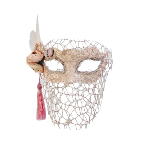 Face Mask Headdress Gothic Exaggerated, Liveshow Singing Masks for Women Man, Fashion Show Nightclub Exotic Mystery Interview Face Mask,Halloween Party Cosplay Prom Props von FEITIME