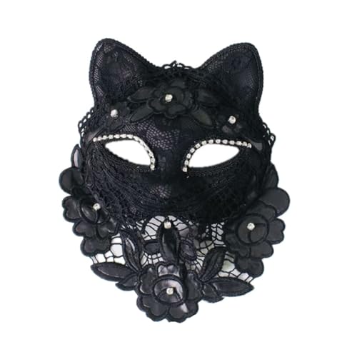 Face Mask Headdress Gothic Exaggerated, Liveshow Singing Masks for Women Man, Fashion Show Nightclub Exotic Mystery Interview Face Mask,Halloween Party Cosplay Prom Props von FEITIME