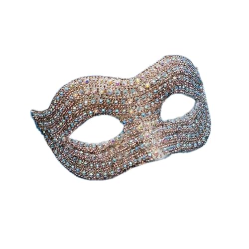 Headdress Face Mask Gothic Exaggerated, Liveshow Singing Masks for Women Man, Fashion Show Nightclub Exotic Mystery Interview Face Mask,Halloween Party Cosplay Prom Props von FEITIME