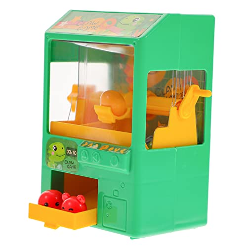 1 Satz Mini-Klauen-Klauenmaschine Kinder Mini-Spielzeug Candy-Claw-Spiel Babyspielzeug Spielzeug für Kinder kinderspielzeug Kinder bevorzugen Desktop-Klauenspielzeug Plastik Green FELTECHELECTR von FELTECHELECTR