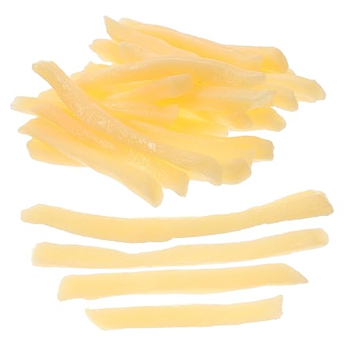 30 Stück Simulation Pommes Frites Modell Gefälschte Pommes Frites Modell So Tun Als Ob Lebensmittel Pommes Frites Ornament Restaurant Imitation Pommes Frites Requisiten FELTECHELECTR von FELTECHELECTR