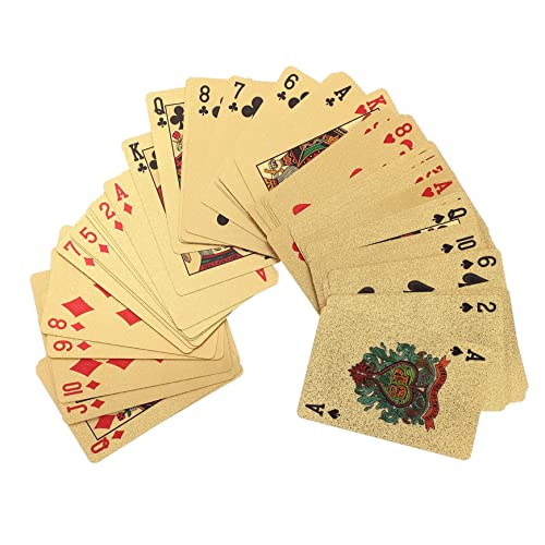 FELTECHELECTR Pokerkarten Spielkarten Zum Spielen Party Spiel Zubehör Kartenspiel Mit Leuchtenden Farben Für Unterhaltung FELTECHELECTR Pokerkarten Spielkarten Zum Spielen Party Spiel Zubehör Kartenspiel Mit Leuchtenden Farben Für Unterhaltung von FELTECHELECTR