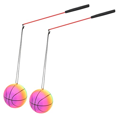 FELTECHELECTR 1 Paar Gymnastikball sportgeräte Sport geräte Gymnastikgeräte gynastikball fitnessgeräte Hüpfbälle Hüpfball Interaktives Ballspielzeug hüpfendes Ballspielzeug PVC von FELTECHELECTR