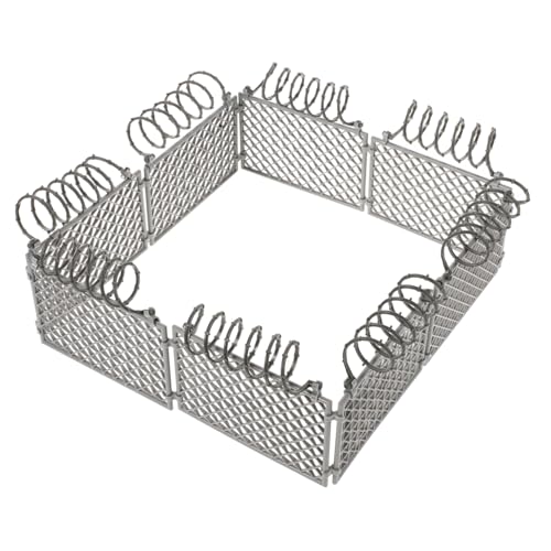 FELTECHELECTR 1 Satz Miniaturzaun Set für Gefängnis und Bauernhof Szenen Hochrealistische Flexible Modelle für DIY Projekte für Mini Landschaften und Kreative Anwendungen Robustes FELTECHELECTR 1 Satz Miniaturzaun Set für Gefängnis und Bauernhof Szenen Hochrealistische Flexible Modelle für DIY Projekte für Mini Landschaften und Kreative Anwendungen Robustes von FELTECHELECTR