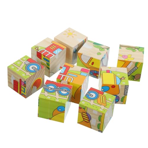 FELTECHELECTR 1 Satz Puzzle-Spielzeug aus Holz Kinder Puzzle rätselbuch Kinder Puzzle für Kinder Holzbausteine für Kleinkinder Holzpuzzle für Kleinkinder pädagogisches Puzzlespielzeug hölzern von FELTECHELECTR