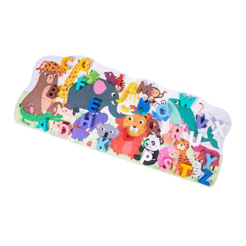 FELTECHELECTR 1 Satz Puzzle passendes Spielzeug Zahlenpuzzle Vorschul-Puzzle-Spielzeug Pädagogisches Spielzeug Kinder Puzzle Puzzlematte puzzlekleber tierisches Rätsel Puzzlebrett für Kinder von FELTECHELECTR