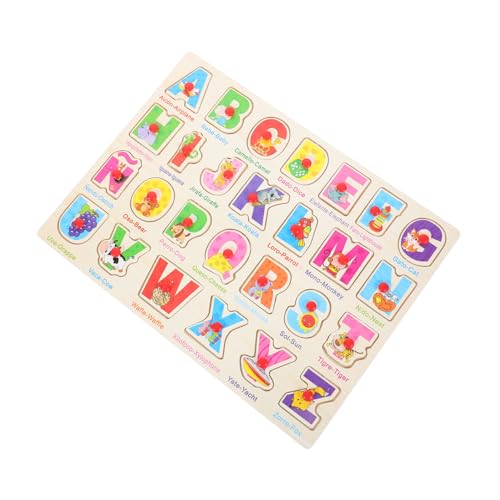 FELTECHELECTR 1 Satz Spanisches Puzzle Puzzles Für Kleinkinder Lustiges Passendes Spielzeug Puzzle Für Kleinkinder Kinderspielzeug Kleinkindspielzeug Spanisches Passendes Brett von FELTECHELECTR