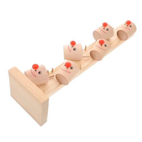 FELTECHELECTR 1 Satz Spieltisch Aus Holz Kinder Spielen Spielzeug Kugelturm Für Kleinkinder Murmelkugelbahn Kugellaufspielzeug Rollende Ballspielzeuge Kinder Lernen Handtuch Kugelfallturm Glas von FELTECHELECTR