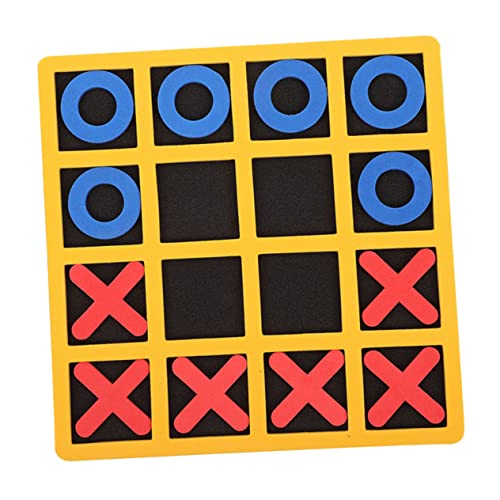 FELTECHELECTR 1 Satz Xo Toe Puzzle-Spielzeug Spielbrett Schachbrett Für Kinder Adukt-Spielzeug Kinderspielzeug Xo-artiges Brettspielzeug Reisespielzeug Für Kinder Lernspielzeug Eva von FELTECHELECTR