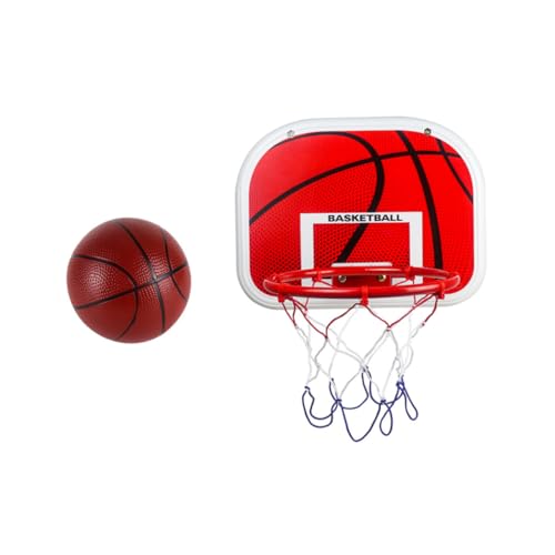 FELTECHELECTR Basketballkorb Indoor Kinder Basketballkorb Set Wandmontierter Basketballständer Für Basketball Train Kit Für Jungen Für Kinderzimmer Dekoration Indoor & Outdoor Basketballspielzeug von FELTECHELECTR