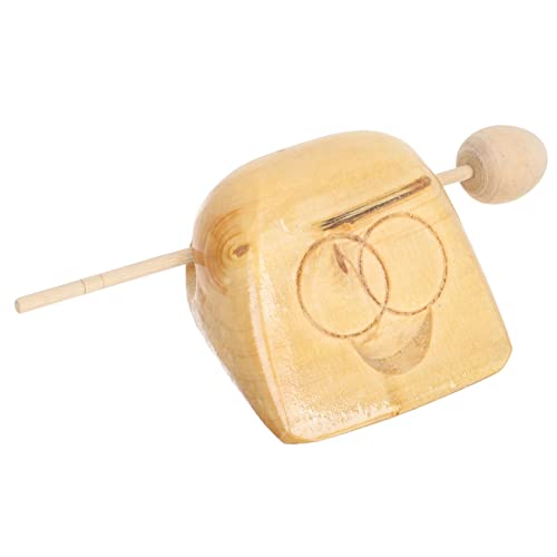 FELTECHELECTR 1 Set Holzfische Musikinstrument Instrumente Kinderspielzeug Musikspielzeug Musikspielzeug Für Musikinstrument Kinderinstrument Lernspielzeug Lehrmittel von FELTECHELECTR