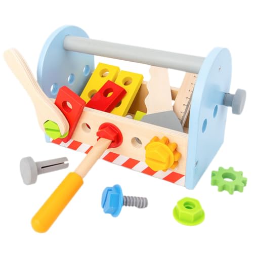 FELTECHELECTR 1 Set Lustiges Reparaturwerkzeug Spielzeug Simulation Reparatur Tool Kit Für Kinder Rollenspiel Requisiten Für Kreative BAU Und Handwerksaktivitäten Ideal Für Kinder Ab 3 von FELTECHELECTR