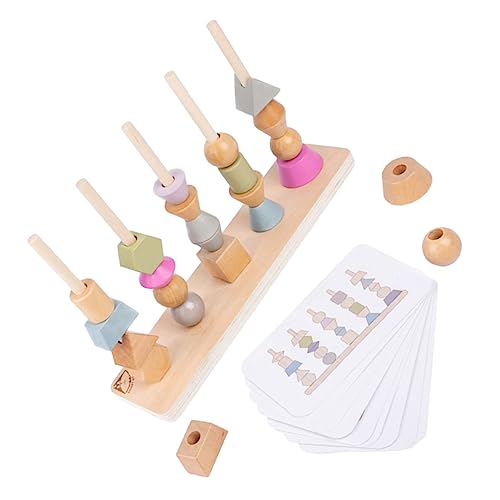 FELTECHELECTR 1 Set Passendes Spielspielzeug Vierfarbiges Lernspielzeug Kinderspielzeug Passendes Spielspielzeug Aus Holz von FELTECHELECTR