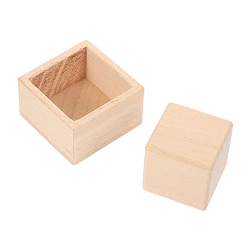 FELTECHELECTR Inspiriert Cube Box Spielzeug Montessori Spielzeug Hand Auge Koordination Form Sortierung Sensorische Anerkennung Spielset von FELTECHELECTR