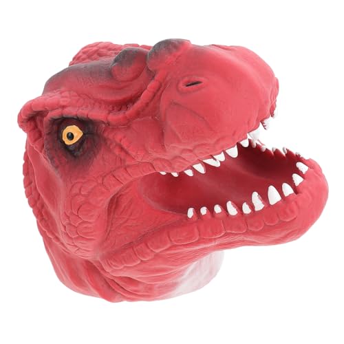 FELTECHELECTR 1 Stück Dinosaurier Kopf Fingerspielzeug Kreative Fingerpuppen Für Lustige Dino Fingerpuppen Bunten Farben Perfekt Für Rollenspiele Und Kreative Spiele von FELTECHELECTR