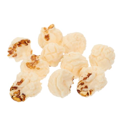 FELTECHELECTR 10 Stück Künstliches Popcorn DIY Handwerk Dekor Schmuck Ornament Popcorn Landschaft Popcorn Basteldekoration Gefälschtes Popcorn Bastelzubehör Popcorn Dekor Handyhülle von FELTECHELECTR