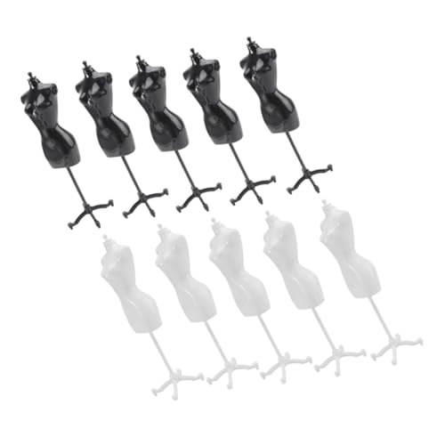 FELTECHELECTR 10 Stück Teiliges Mini Puppenkleiderständer Hochwertigem Kunststoff Stabiler Puppen-modelständer zum Faltenfreien Präsentieren von Puppenkleidern Kindgerechtes DIY Zubehör für FELTECHELECTR 10 Stück Teiliges Mini Puppenkleiderständer Hochwertigem Kunststoff Stabiler Puppen-modelständer zum Faltenfreien Präsentieren von Puppenkleidern Kindgerechtes DIY Zubehör für von FELTECHELECTR