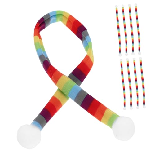 FELTECHELECTR 10 Stück Weihnachts Dekoschal Dicker Übergroßer Schal Mit Fransen Und Kleinem Weichem Gemustertem Weihnachtsschal Aus Baumwolle Für Damen Mini Streifen Kunstfell Trendige FELTECHELECTR 10 Stück Weihnachts Dekoschal Dicker Übergroßer Schal Mit Fransen Und Kleinem Weichem Gemustertem Weihnachtsschal Aus Baumwolle Für Damen Mini Streifen Kunstfell Trendige von FELTECHELECTR