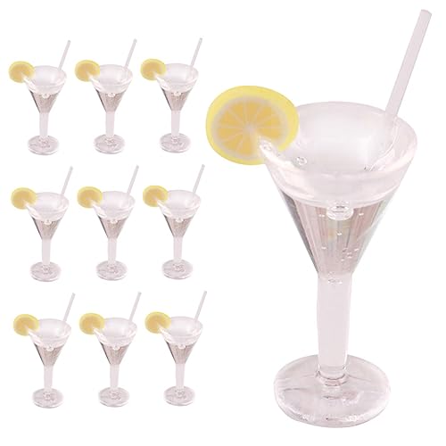 FELTECHELECTR 10stücke Miniatur Cocktail Dekoration Für Puppenhaus Realistische Getränke Requisiten Für Miniaturszenen Sommer Lemonade Design Hochwertige Miniaturen FELTECHELECTR 10stücke Miniatur Cocktail Dekoration Für Puppenhaus Realistische Getränke Requisiten Für Miniaturszenen Sommer Lemonade Design Hochwertige Miniaturen von FELTECHELECTR