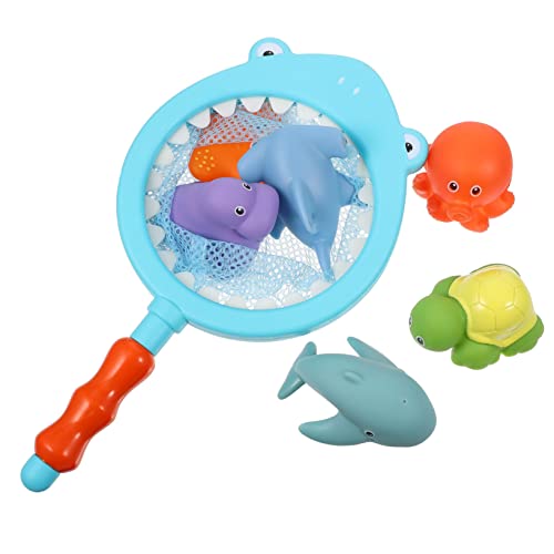 FELTECHELECTR 11 Stück Badespielzeug Set Cartoon Tier Wasserspielzeug Für Babys Und Kleinkinder Ideal Für Badewanne Und Pool Inklusive Praktischer Aufbewahrungstasche Für Mehr Spaß Beim von FELTECHELECTR