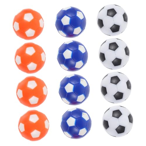 FELTECHELECTR 12st Mini-tischfußballmaschine Kleiner Fußball Ersatzbälle Für Tischfußball Kinderfußball Fußballspiele Tischfussball Tischfußballspieltisch Sport Hüften (umweltfreundliches Harz) von FELTECHELECTR