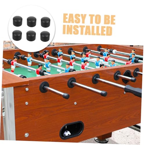 FELTECHELECTR 16 Stück Teiliges Foosball End Caps aus Robustem Gummi Verschleißfest Einfache Montage Schutzkappen für Kickerstangen Langlebig und Praktisch für Tischfußball Zubehör FELTECHELECTR 16 Stück Teiliges Foosball End Caps aus Robustem Gummi Verschleißfest Einfache Montage Schutzkappen für Kickerstangen Langlebig und Praktisch für Tischfußball Zubehör von FELTECHELECTR