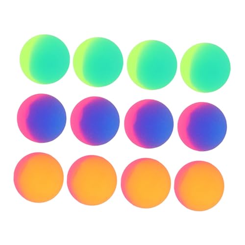 FELTECHELECTR 18 Stück Teiliges Bunte Gummibälle Elastische Leichte Spielbälle für Sicherer Geburtstagsparty Spaß für Klassenzimmerpreise Outdoor Aktivitäten und Gruppenspiele FELTECHELECTR 18 Stück Teiliges Bunte Gummibälle Elastische Leichte Spielbälle für Sicherer Geburtstagsparty Spaß für Klassenzimmerpreise Outdoor Aktivitäten und Gruppenspiele von FELTECHELECTR
