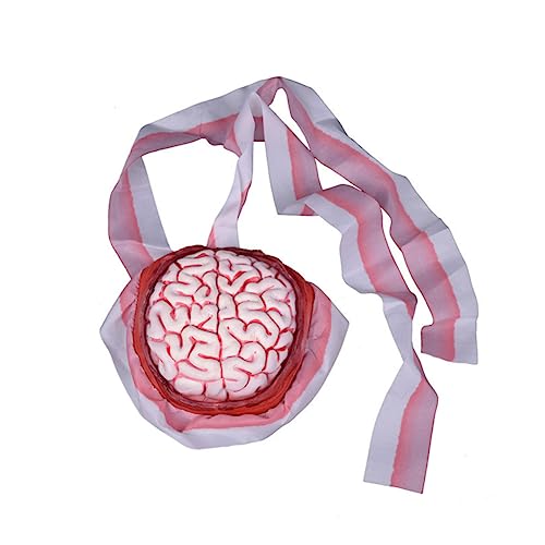 FELTECHELECTR 1Stk Blut-Gehirn-Spielzeug the hallow halloween spiele hslloween Kinder Make-up-Spielzeug künstliches Blut Gehirn Spielzeuge Gehirnkapazität bilden Requisiten Stirnband von FELTECHELECTR