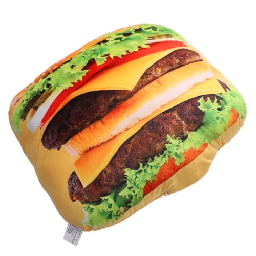 FELTECHELECTR 1Stk Kissenbezug für Zuhause großer gefälschter Burger Mini-Vers-Küche gefälschte Burger Miniatur-Food-Spielmodell Mini-Burger- Miniatur-Essen Kabob gefälschtes Mini-Essen von FELTECHELECTR